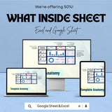 Inventory Dashboard for Excel & Google Sheets | Track Stock, Revenue and Expenses | Dynamic Business Management Tool