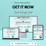 Marketing Affiliate Sales Dashboard | Track Affiliate Revenue & Performance | Digital Download | Affiliate Marketing Dashboard Template