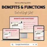 Marketing Niche Market Analysis Sheet | Excel and Google Sheets Template for Market Research | Track & Analyze Business Performance