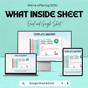Ledger Balance Monitoring Dashboard Template | Financial Tracking Excel & Google Sheets | Manage Debts, Credits, and Balances |