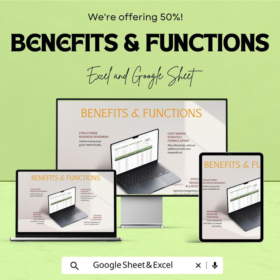 Bookkeeping Workbook Sheet for Financial Management | Google Sheet Template | Track Income & Expenses | Budgeting and Accounting Tool