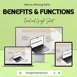 Bookkeeping Workbook Sheet for Financial Management | Google Sheet Template | Track Income & Expenses | Budgeting and Accounting Tool