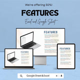 Annual Expense Report Sheet Template for Google Sheets | Optimize Expenses | Business Financial Management Tool | Expense Tracking Sheet