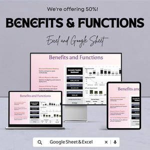 Accounts Payable Dashboard Template | Excel and Google Sheets | Financial Management | Invoice Tracking | Payment Status Report |