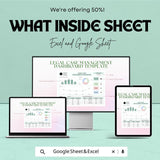 Legal Case Management Dashboard Sheet | Google Sheets Template for Case Tracking | Legal Case Overview | Task & Deadline Management