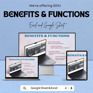 Email Marketing Campaign Metrics Dashboard Sheet | Excel & Google Sheets | Track and Optimize Campaign Performance | 2024-2025