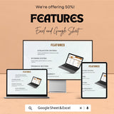 Vendor Performance Evaluation Sheet - Google Sheets | Administration Tool for Supplier Scoring and Feedback | Procurement Performance