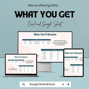 Sales Trade Show Budget Planner | Google Sheets | Event Budget Tracker | Expense Management | Trade Show Planner | Budgeting Template