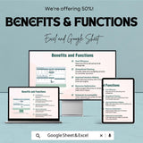 Sales Trade Show Budget Planner | Google Sheets | Event Budget Tracker | Expense Management | Trade Show Planner | Budgeting Template