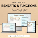 Health & Safety Training Schedule Planner Sheet - Excel and Google Sheets Template - Efficient Training Organization and Attendance Tracker