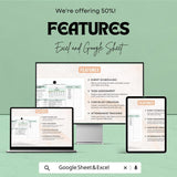 Health & Safety Awareness Event Planner Sheet | Google Sheet | Event Planning Template | Health Safety Management | Google Sheets and Excel