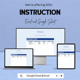 Debt Payoff Plan Template - Debt Tracker Sheet for Excel & Google Sheets - Personal Finance Management Tool