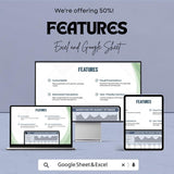 Marketing PPC Budget Optimizer Sheet – Excel and Google Sheet for Effective Campaign Tracking & ROI Analysis