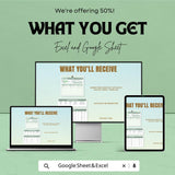 Marketing Monthly Affiliate Payout Sheet - Excel & Google Sheets Template for Tracking Affiliate Payments, Commission Payouts, and Earnings
