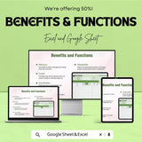 Business Schedule Gantt Chart Sheet - Project Planning, Task Management, Google Sheets & Excel Template for Scheduling