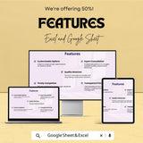 Building Contractor Estimate Sheet | Construction Cost Estimate Template for Projects | Excel & Google Sheet Template | Instant Download