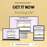 Building Contractor Estimate Sheet | Construction Cost Estimate Template for Projects | Excel & Google Sheet Template | Instant Download