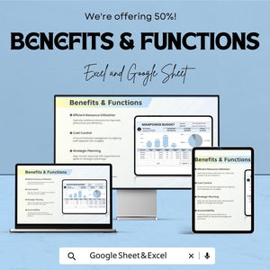 Manpower Budget Sheet – Excel and Google Sheets Template for Workforce Planning & Resource Allocation