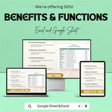 Startup Company Budget Template | Google Sheets & Excel Spreadsheet for Financial Planning | Business Budgeting Tool