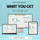 Plan HR Budget Sheet Excel & Google Sheet - HR Budget Template for Efficient Planning and Management