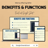 HR Analytics Dashboard - Excel & Google Sheet Template | Employee Management | HR Data Analytics Tool | HR Dashboard for Workforce Insights