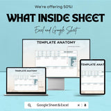 Checklist Template - Google Sheet - Website SEO Planner - SEO Strategy Template - Improve Website Ranking - Easy-to-Use SEO Tracker
