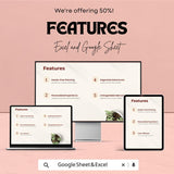 Vacation Planner Sheet | Excel and Google Sheets Template | Budget & Activity Tracker | Vacation Planning Organizer