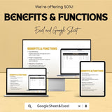 Construction Timesheet Template | Excel & Google Sheet | Track Hours, Crew, Costs | Project Management Spreadsheet
