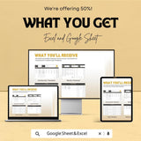 Construction Timesheet Template | Excel & Google Sheet | Track Hours, Crew, Costs | Project Management Spreadsheet
