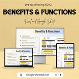 Construction Accounting Template | Excel & Google Sheet | Project Cost Tracker | 50% Off!