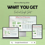 Client Onboarding Notion Dashboard Sheet | Excel and Google Sheets | Project Management Tool | Budgeting & Task Tracking