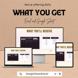 Client List Template | Excel & Google Sheet | Organize Contacts, Track Leads, and Manage Clients