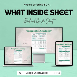 Software Purchase Order Form Sheet for Excel & Google Sheets | Efficient Order Management Template | Track Software Purchases with Ease