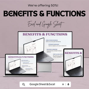 Profit and Loss Statement Report Sheet | Financial Tracking Template | Google Sheets | Expense & Revenue Tracker | Monthly Business Report