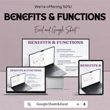 Profit and Loss Statement Report Sheet | Financial Tracking Template | Google Sheets | Expense & Revenue Tracker | Monthly Business Report