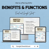 Cash Flow Planner Sheet - Budget Tracker Template for Monthly Expenses - Excel & Google Sheet - Financial Planning and Expense Management