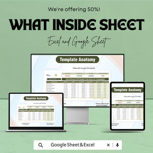 Advertising Profit Margin Calculator for Campaigns | Google Sheet Template | Marketing Campaign ROI Tracker | Ad Spend Profit Tracker