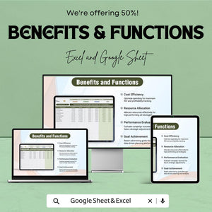 Advertising Profit Margin Calculator for Campaigns | Google Sheet Template | Marketing Campaign ROI Tracker | Ad Spend Profit Tracker