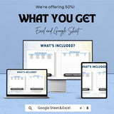 Advanced Purchase Order Form Sheet | Google Sheets Template | Vendor & Product Management | Automated Budget Tracking | Customizable