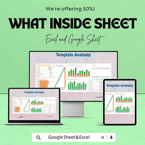 Campaign Performance Dashboard Advertising Template | Data Analysis, ROI Tracker, Campaign Performance | Instant Download
