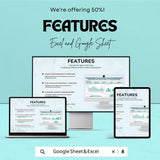 Marketing Affiliate Sales Dashboard | Track Affiliate Revenue & Performance | Digital Download | Affiliate Marketing Dashboard Template