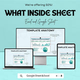 Marketing Affiliate Sales Dashboard | Track Affiliate Revenue & Performance | Digital Download | Affiliate Marketing Dashboard Template
