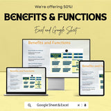 Marketing Newsletter Performance Dashboard | Track Email Campaign Metrics | Excel & Google Sheet Template | Monthly Reporting Tool