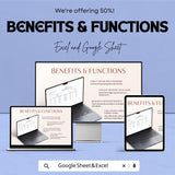 Travel Bookkeeping Sheet | Excel and Google Sheet | 50% OFF | Expense & Income Tracking Template