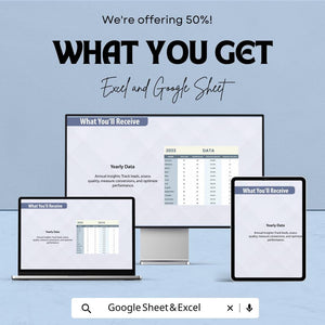 Sales Monthly Lead Dashboard | Sales Metrics Tracker | Conversion Rate & Performance Insights | Yearly Data Analysis | Marketing Template