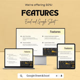 Purchase Order Dashboard | Excel & Google Sheets Template | Track Orders, Revenue, and Status | Customizable Procurement Tool