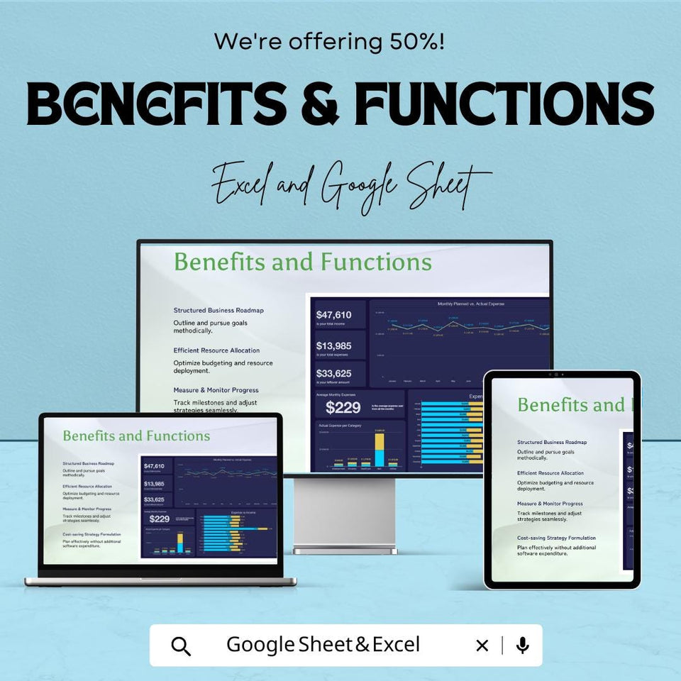 Personal Finance Dashboard | Income & Expense Tracker | Budget Management | Google Sheet Template | Financial Planning | Money Tracker