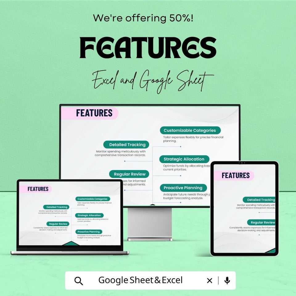 Zero-Based Budget Template | Google Sheets | Personal Finance Budgeting | Expense Tracker | Financial Planner | Customizable Budgeting