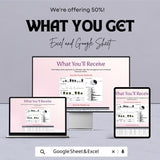 Accounts Payable Dashboard Template | Excel and Google Sheets | Financial Management | Invoice Tracking | Payment Status Report |