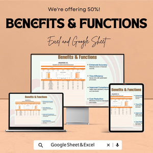 Transport & Logistics Account Reconciliation Sheet - Google Sheets for Financial Management, Budget Tracking and Automated Calculations